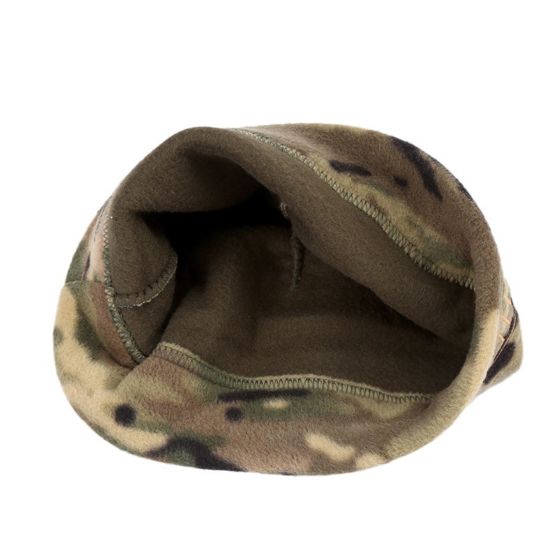 Ruins Green Outdoor Thermal Fleece Balaclava - Windproof Cycling Hat & Neck view 2