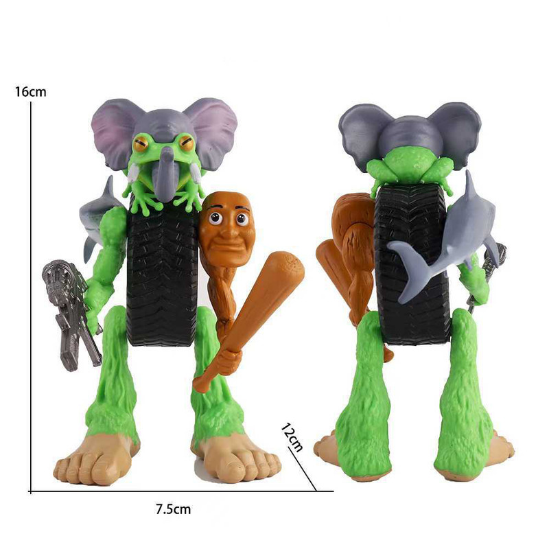 Eight-piece set Whimsical Creature & Monster Figurine Collection - Set of view 3