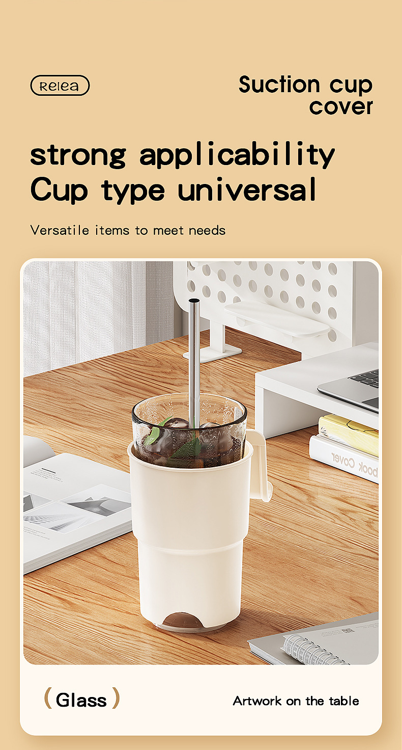 Multi-Purpose Anti-Spill Cup Holder with Suction Base & Detachable Phone view 6