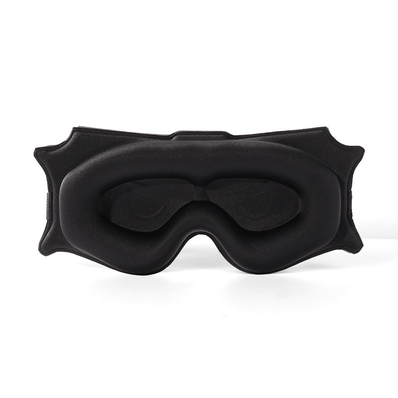 3pc 6D Contoured Zero-Pressure Sleep Mask - 360 Light Blocking Eye Mask with
