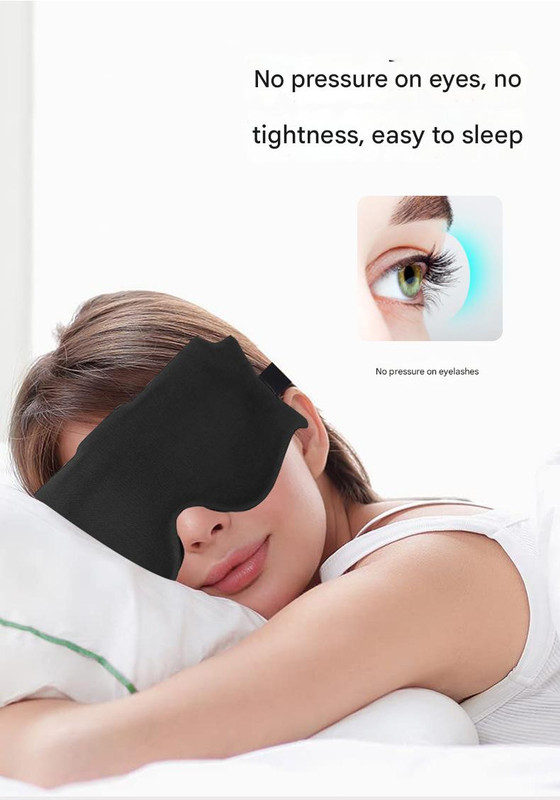 3pc 6D Contoured Zero-Pressure Sleep Mask - 360 Light Blocking Eye Mask with view 6