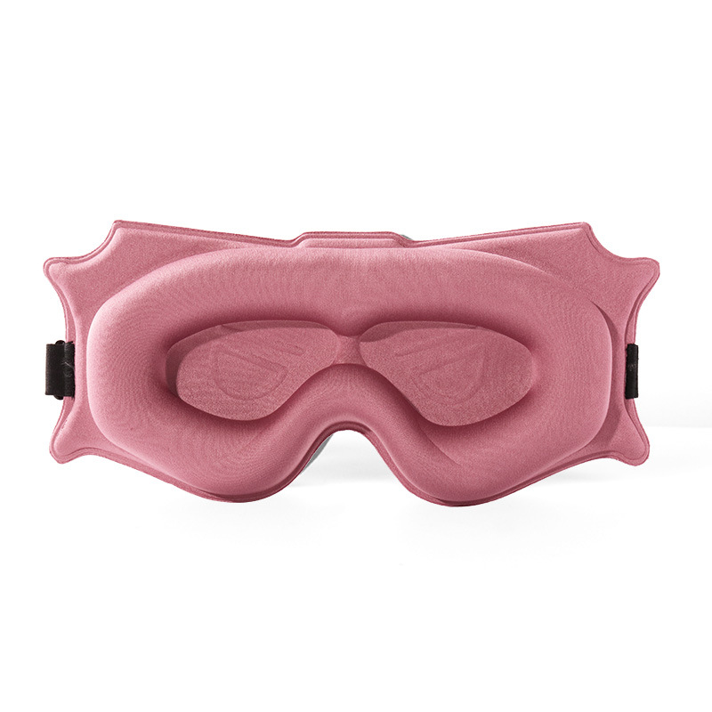 3pc 6D Contoured Zero-Pressure Sleep Mask - 360 Light Blocking Eye Mask with