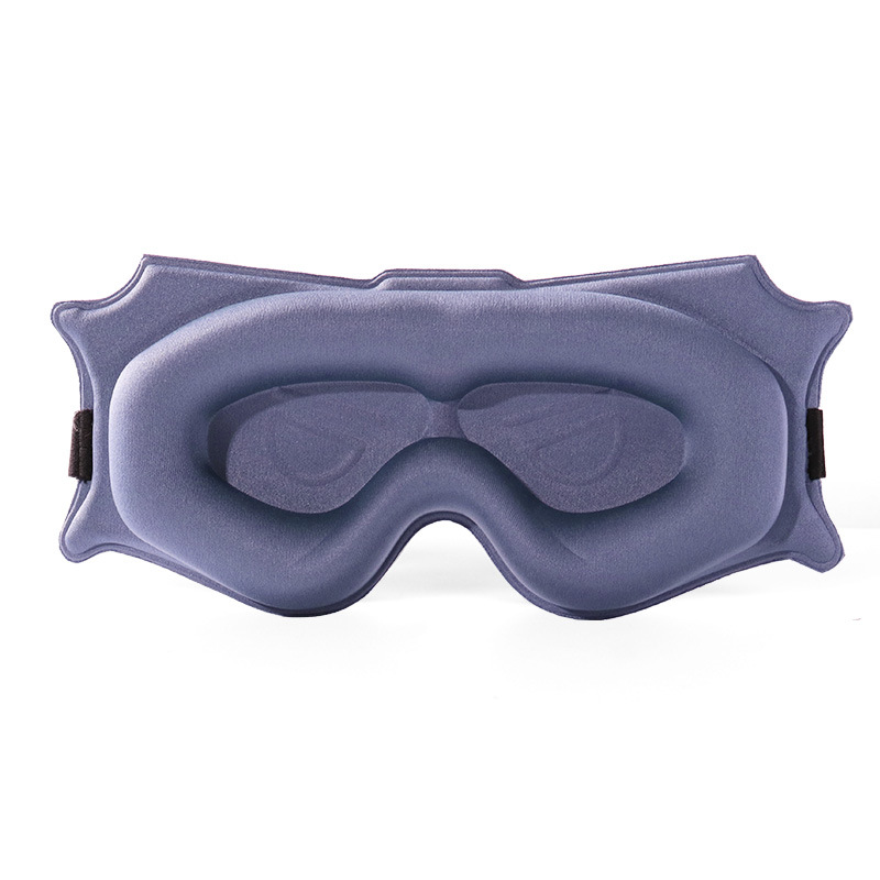3pc 6D Contoured Zero-Pressure Sleep Mask - 360 Light Blocking Eye Mask with