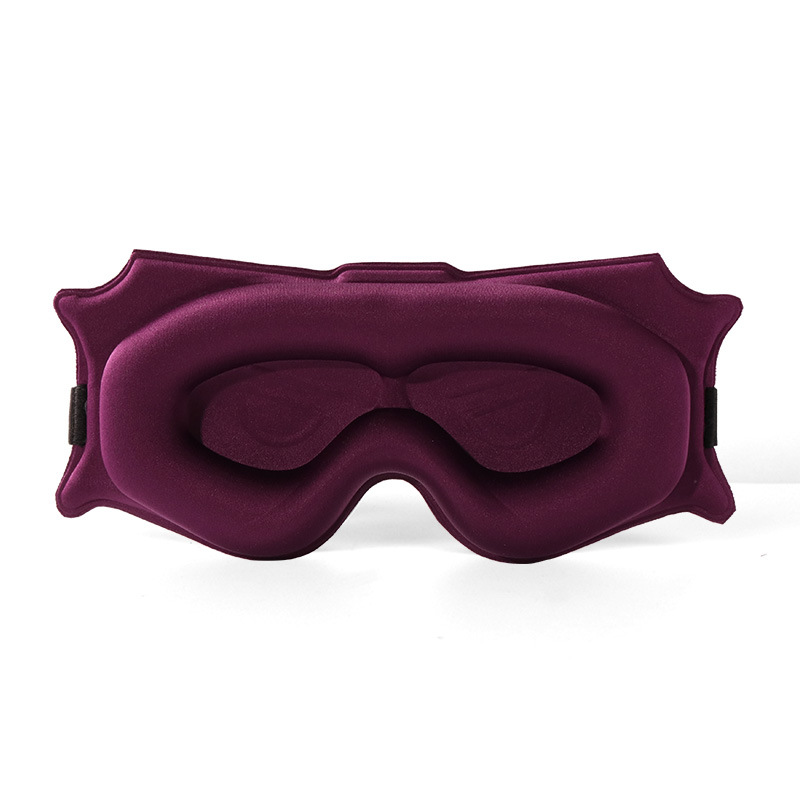 3pc 6D Contoured Zero-Pressure Sleep Mask - 360 Light Blocking Eye Mask with