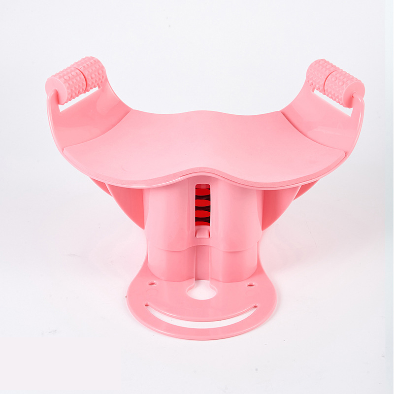 Pink Ergonomic Pelvic Floor & Glute Trainer - Home Workout Equipment for Hips