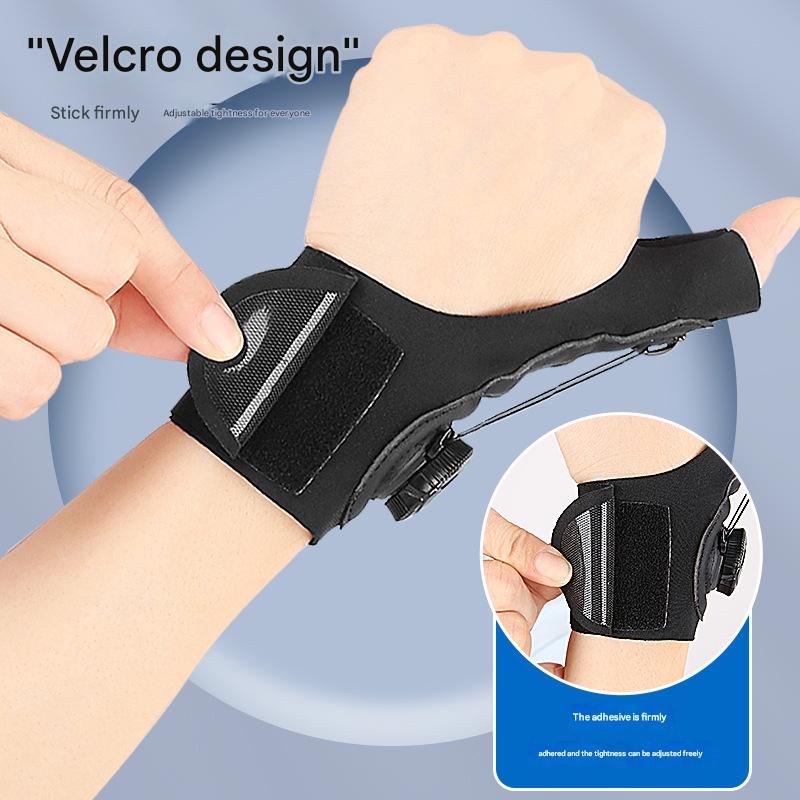 Black Adjustable Thumb Brace with Dial System - Wrist & Thumb Stabilizer for view 2
