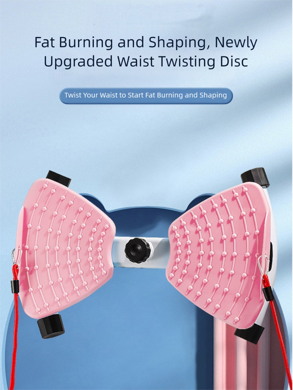Blue Split Leg & Waist Twister Board - Core Abdominal Trainer with Resistance view 2