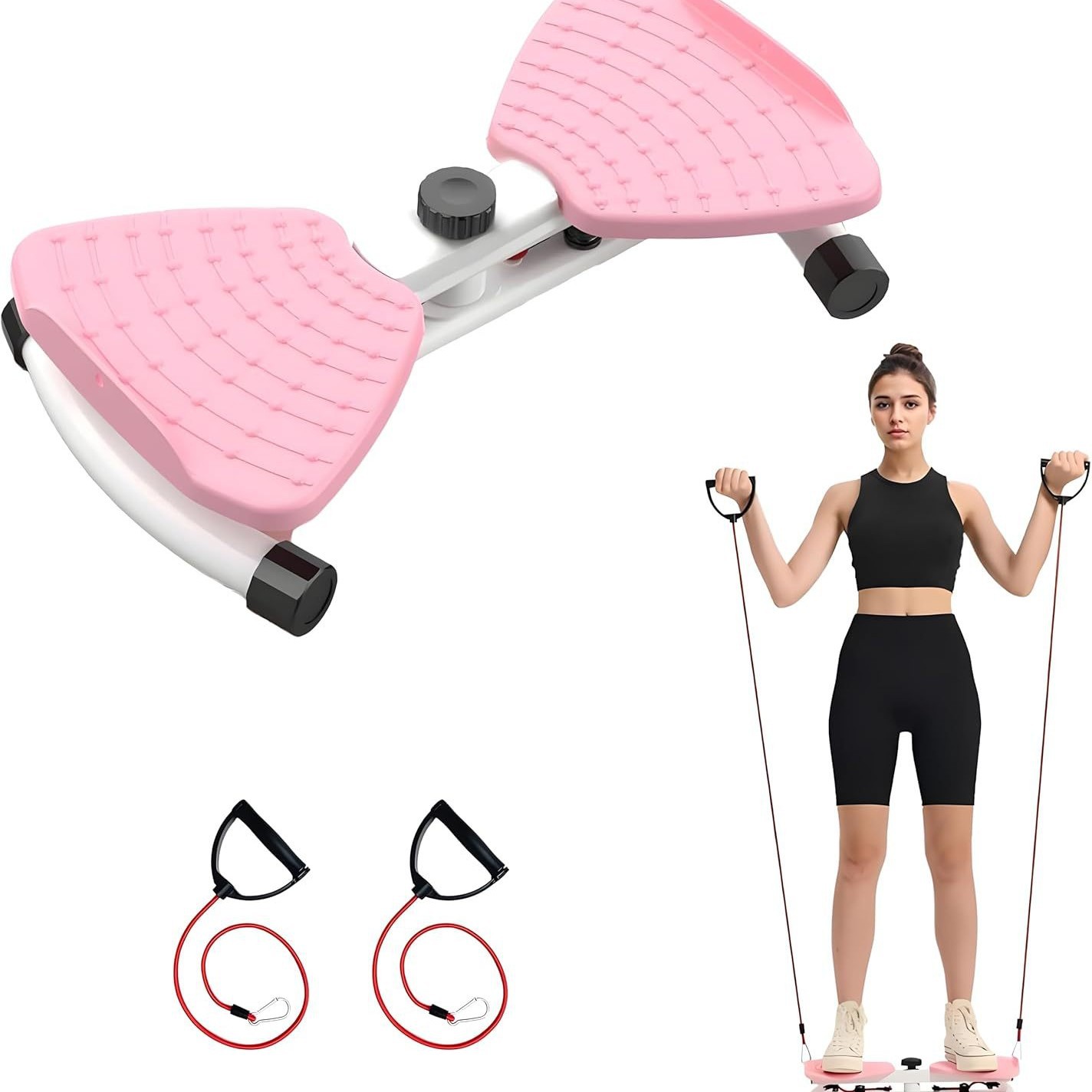 Blue Split Leg & Waist Twister Board - Core Abdominal Trainer with Resistance view 5