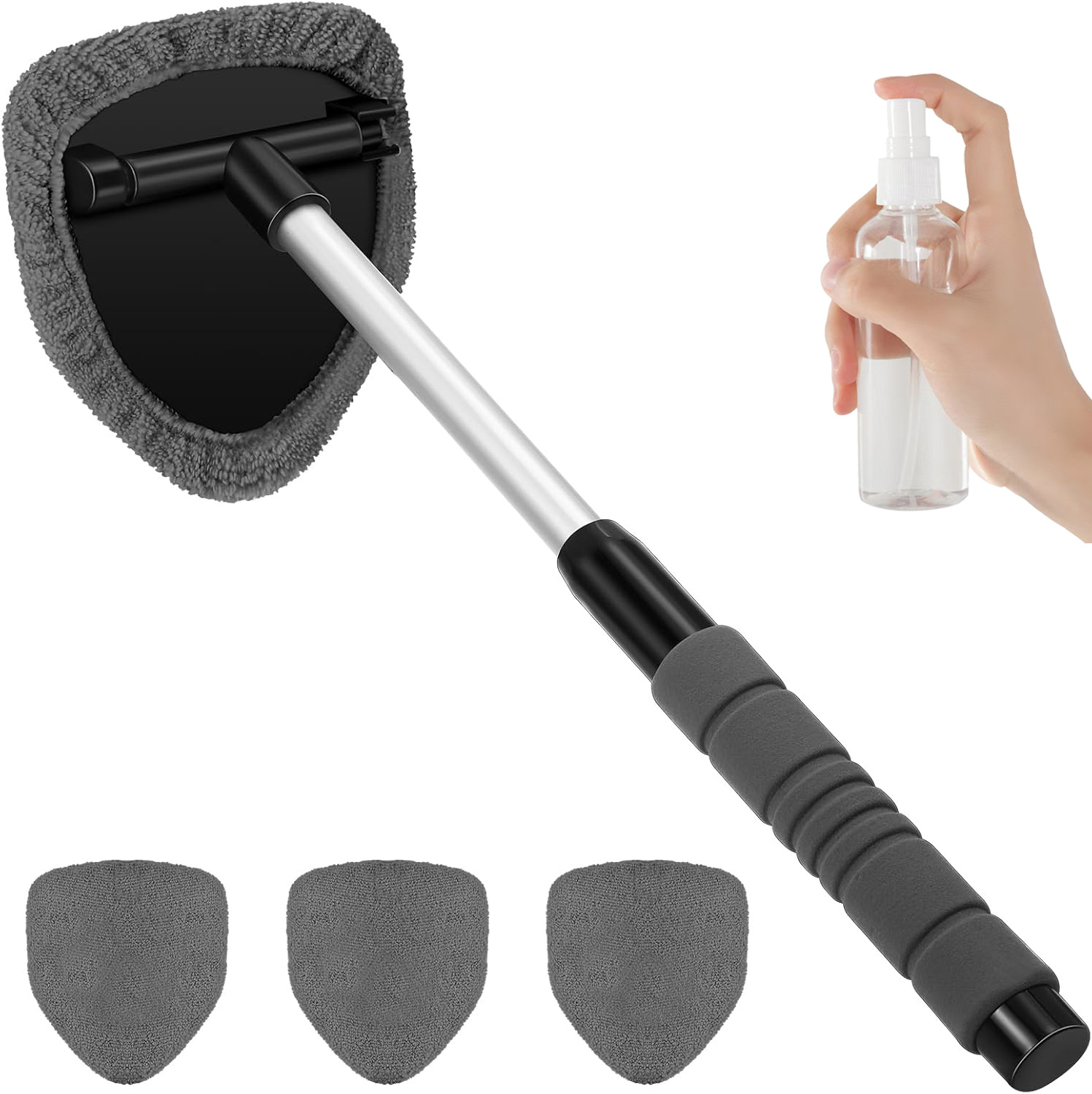 Black Car Windshield Cleaner Tool