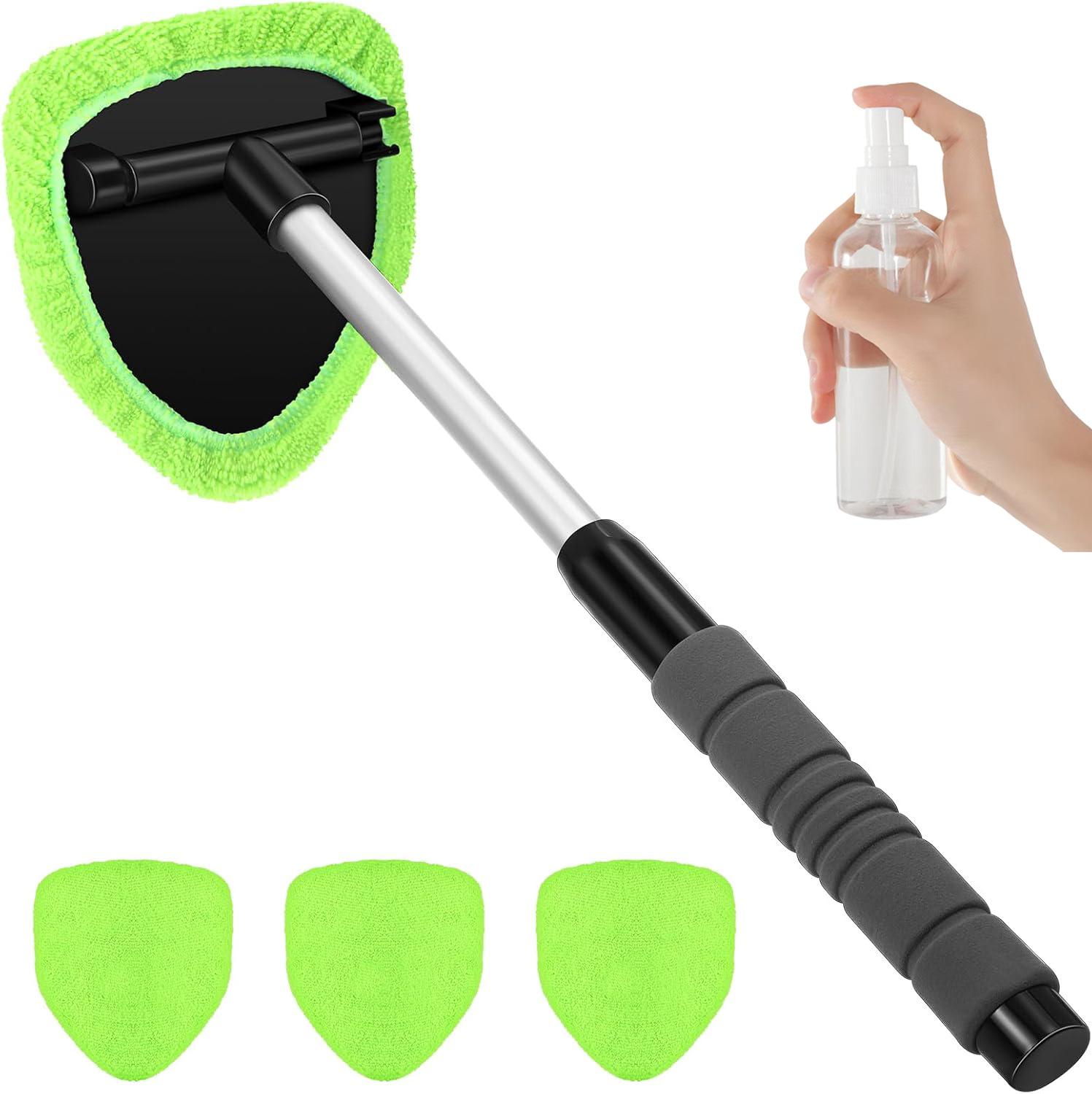 Green Car Windshield Cleaner Tool