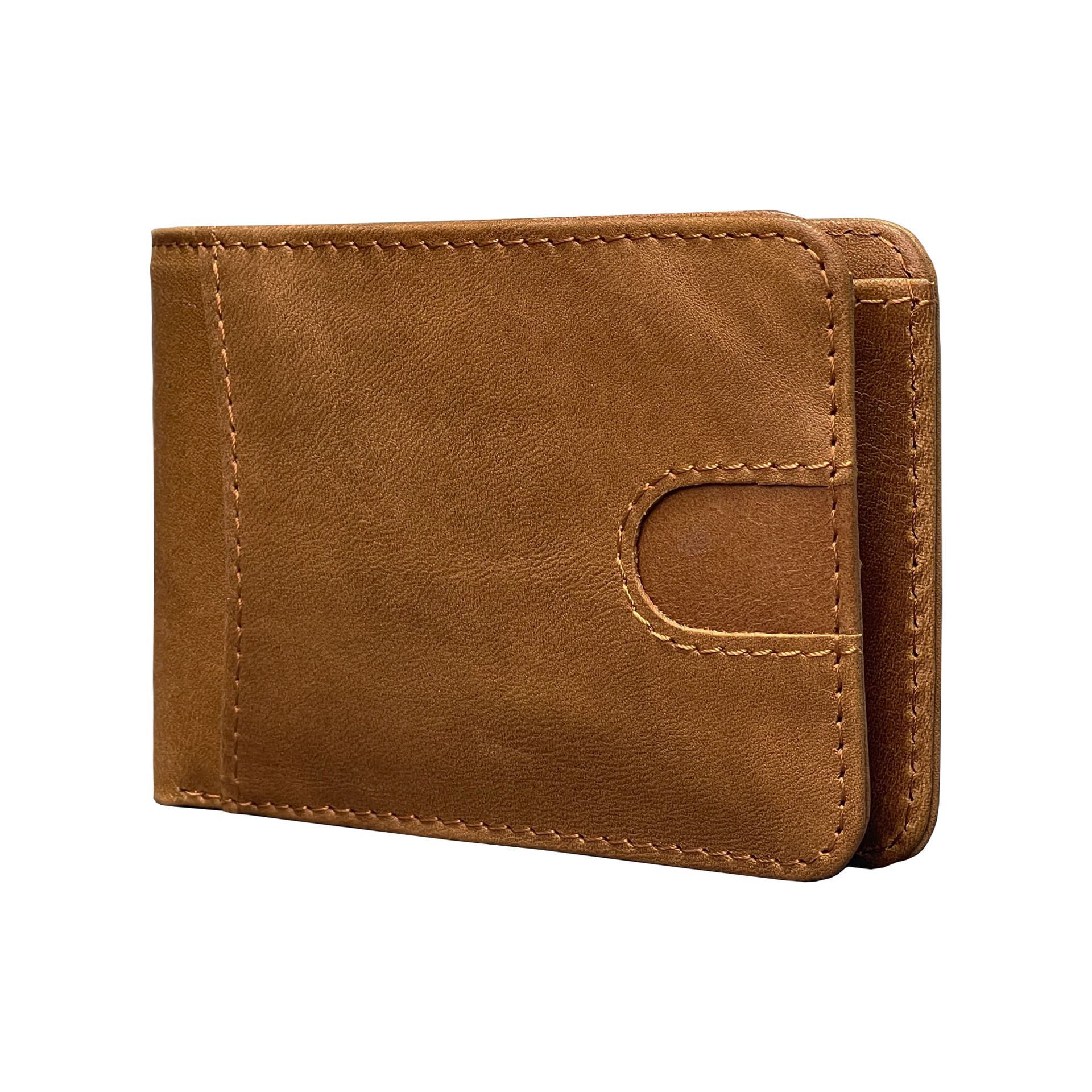 Green Men's Genuine Leather Wallet Vintage Casual Short Bi-fold Cowhide Money view 3