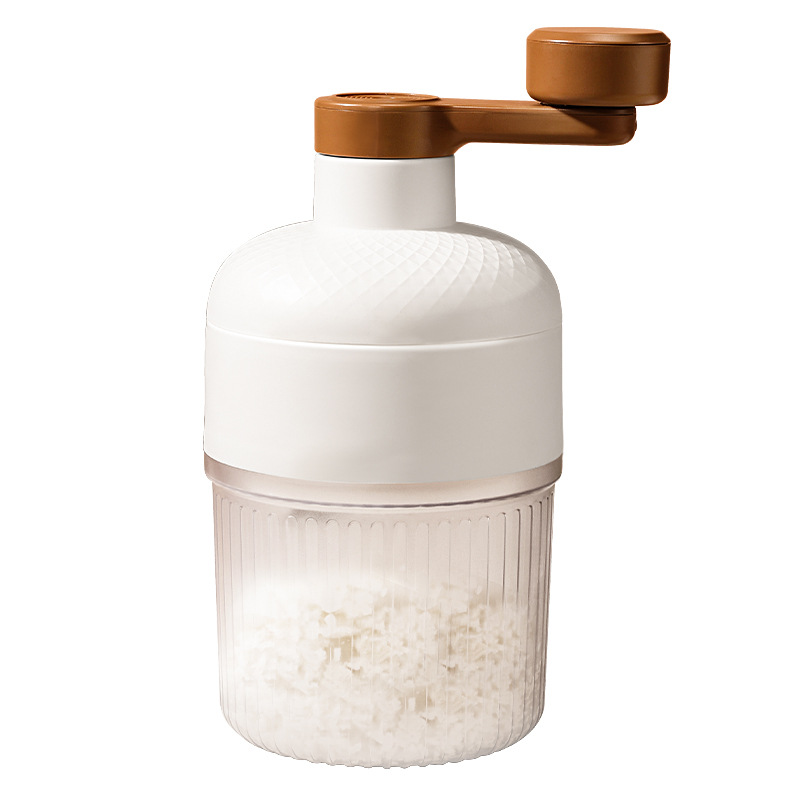 Manual Ice Shaver Machine Portable Hand-Crank Snow Cone Maker for Home Use view 2