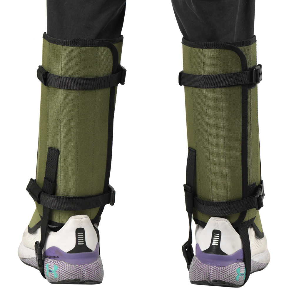 Camouflage khaki Outdoor Waterproof Leg Gaiters - Anti-Snake Bite & Scratch view 3