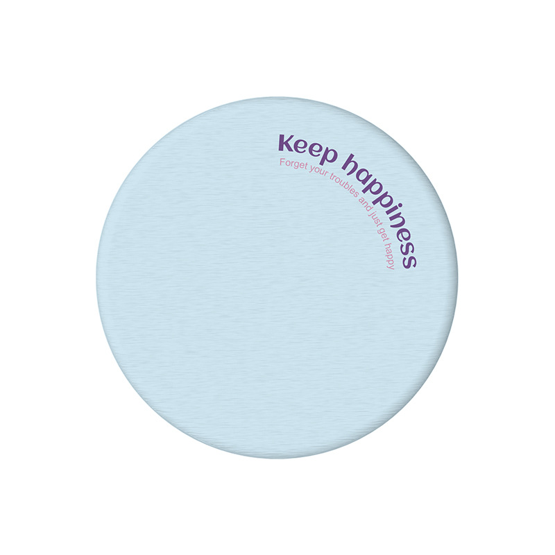 2 Pcs Blue Quick-Dry Natural Diatom Mud Coaster - Absorbent Bathroom Sink Mat