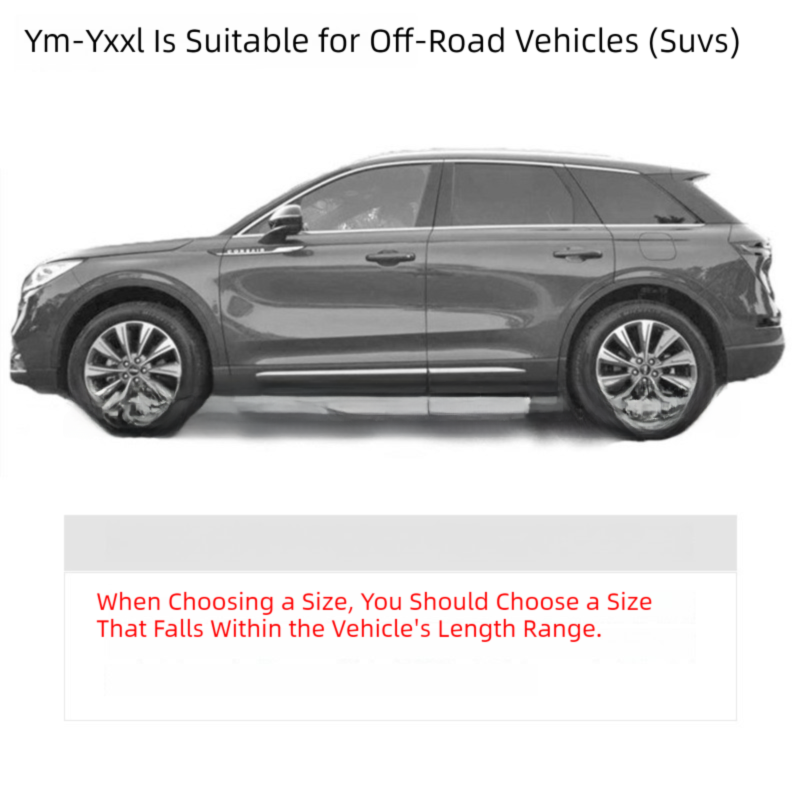 Silver YXXL Off-Road Vehicle Cover – 170T taffeta fabric view 5