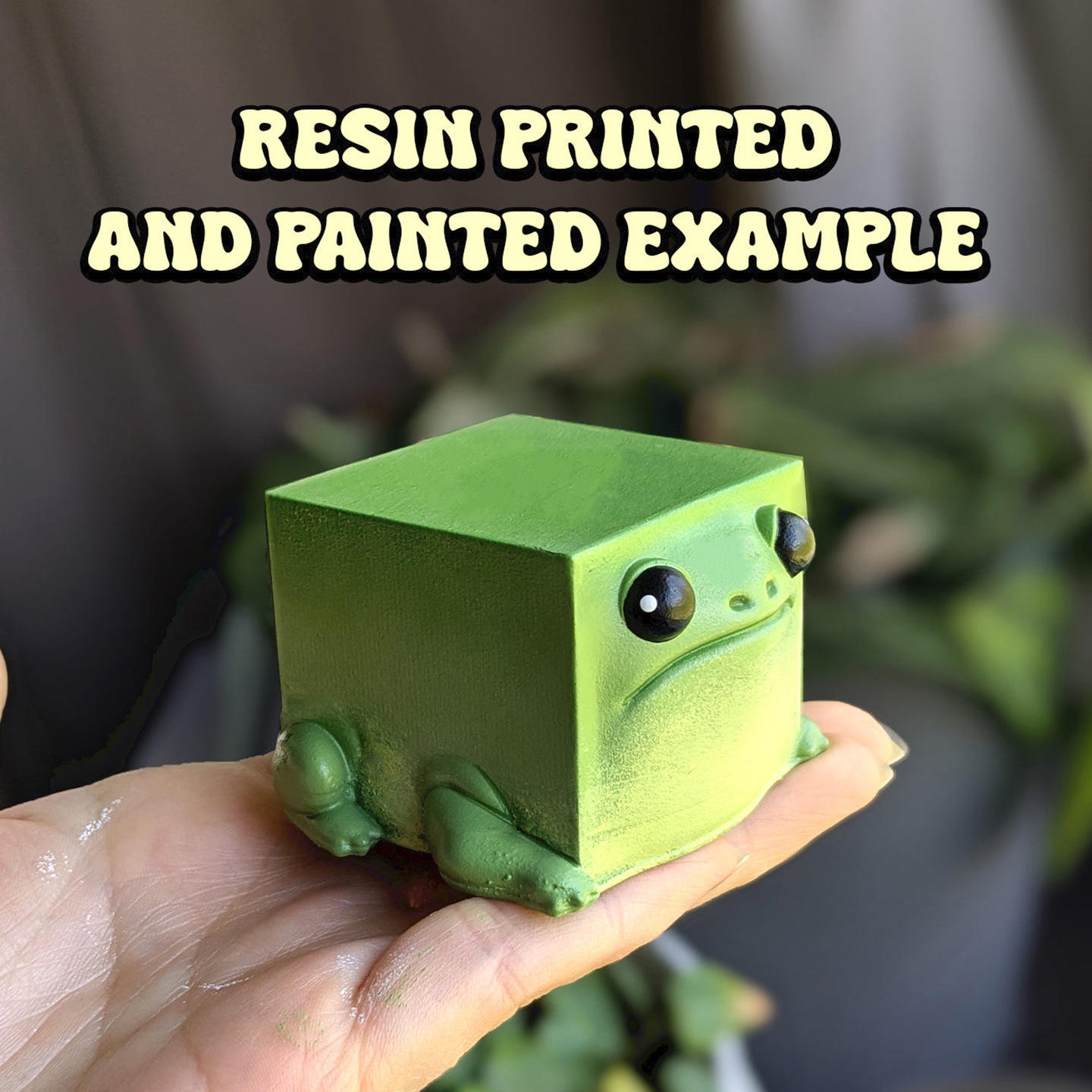 Adorable Ugly-Cute Frog Resin Figurine – 2-Pack Set for Desk, Home & Office Decor view 2