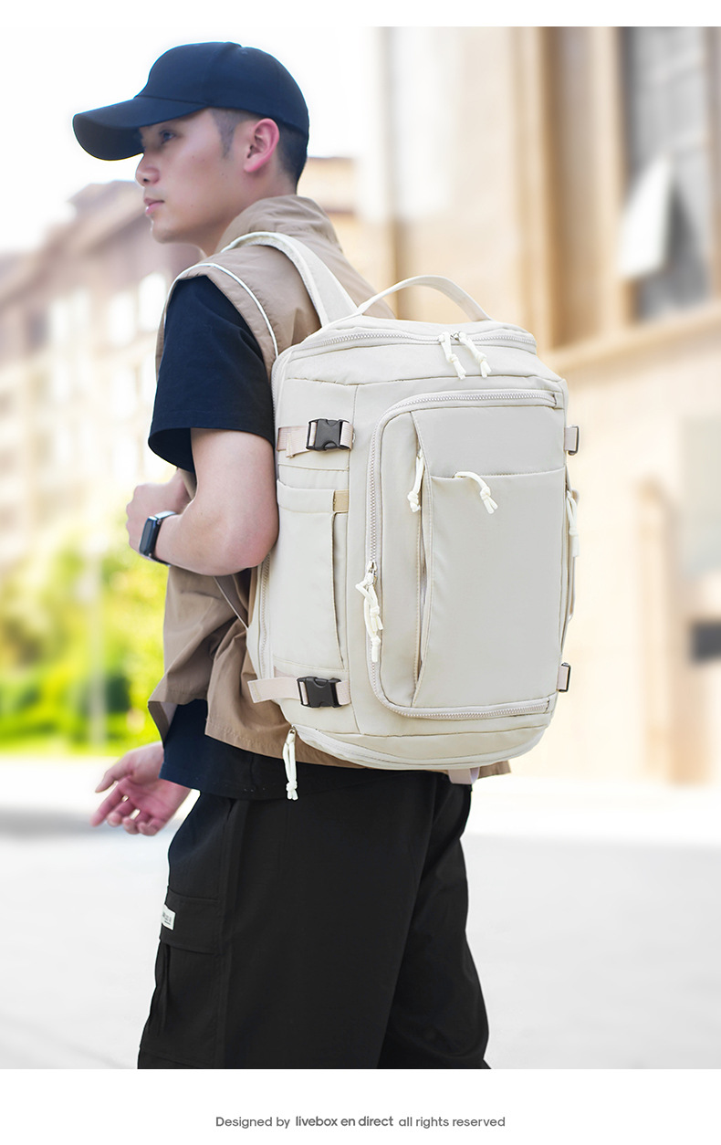 Black Stylish & Spacious Backpack – Lightweight view 10