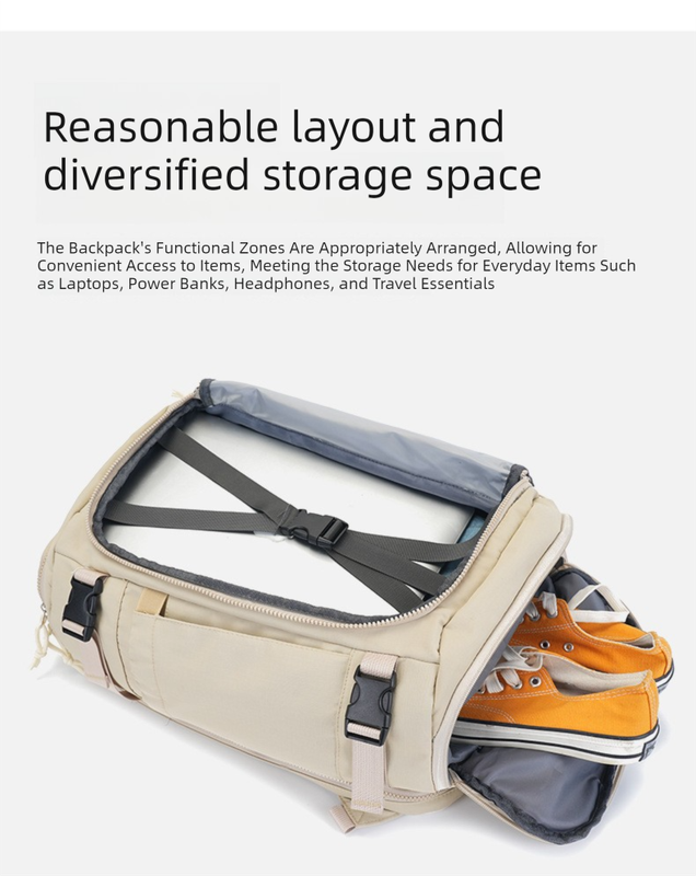 Green Stylish & Spacious Backpack – Lightweight view 5