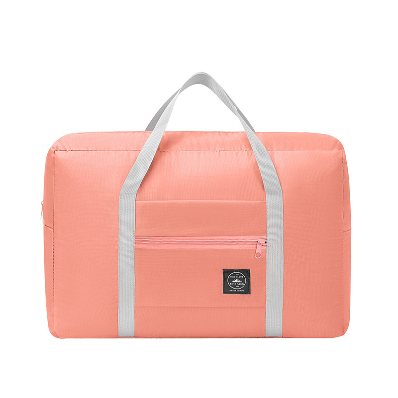 Pink Foldable Travel Duffel Bag – Lightweight