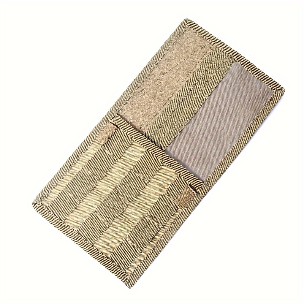 2 Pcs Khaki Car Sun Visor Organizer – Multi-Purpose Tactical Storage Bag for Tools