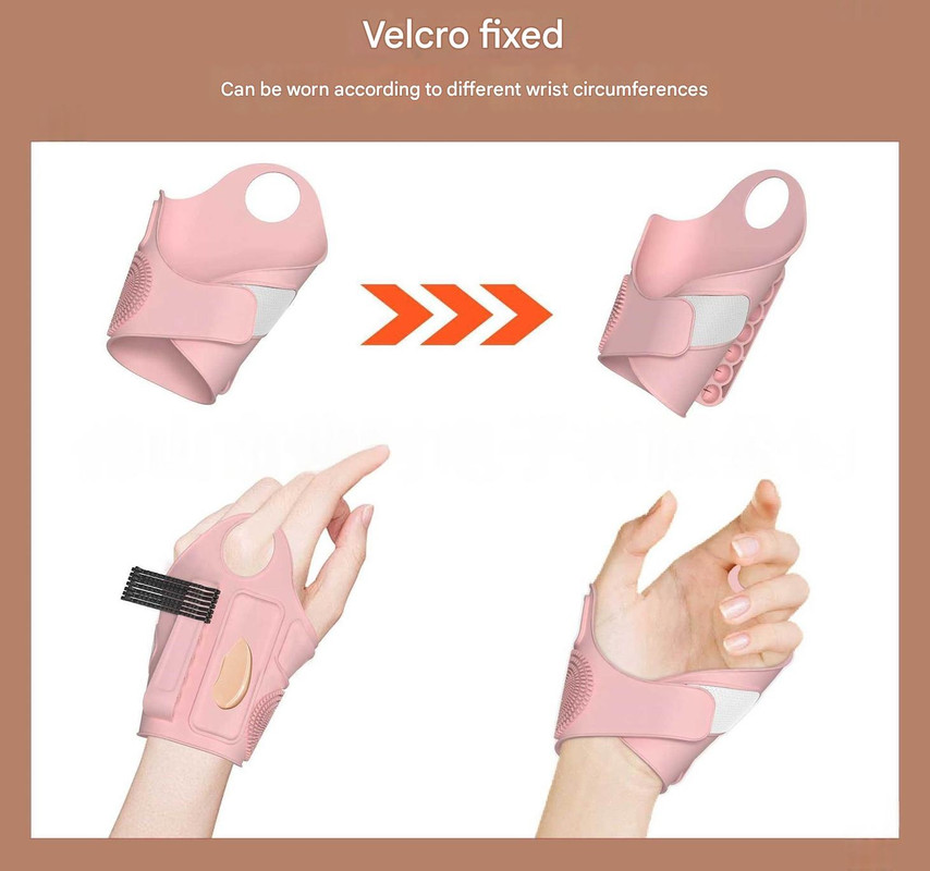 2pc Multi-Functional Silicone Makeup Artist Wristband - Wearable Palette view 5