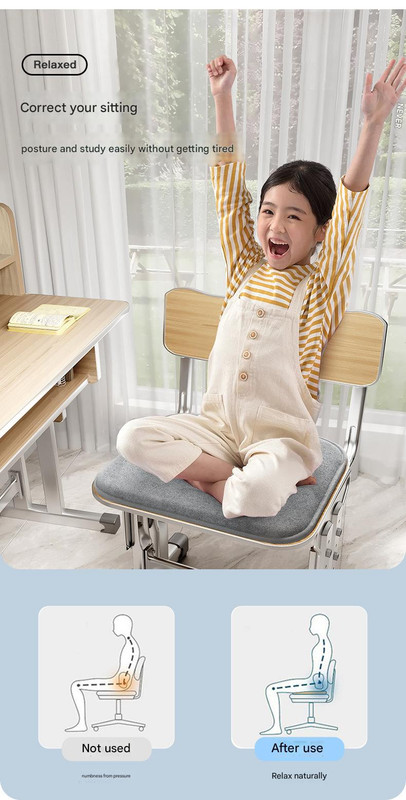 Memory Foam Student Seat Cushion - Pressure Relief view 6