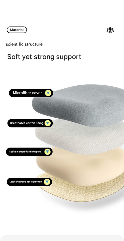 Memory Foam Student Seat Cushion - Pressure Relief view 5