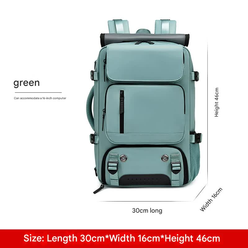 4-in-1 Convertible Travel Backpack & Briefcase - Large Capacity