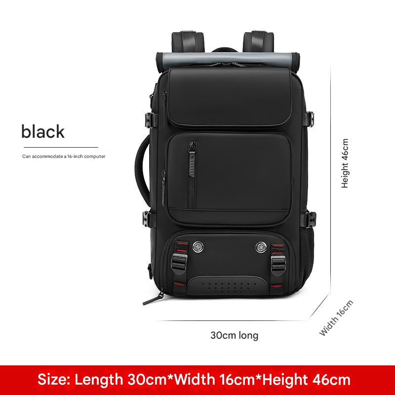 4-in-1 Convertible Travel Backpack & Briefcase - Large Capacity