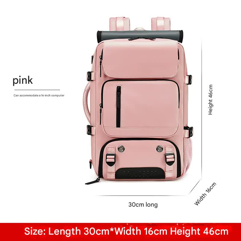 4-in-1 Convertible Travel Backpack & Briefcase - Large Capacity