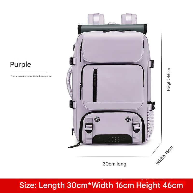 4-in-1 Convertible Travel Backpack & Briefcase - Large Capacity