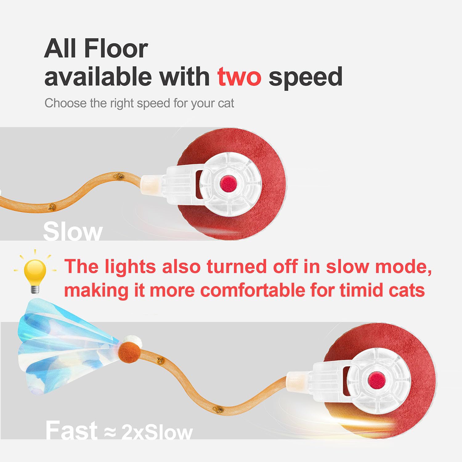 Blue Interactive Smart Electric Cat Toy Ball - Automatic Irregular Rolling view 3