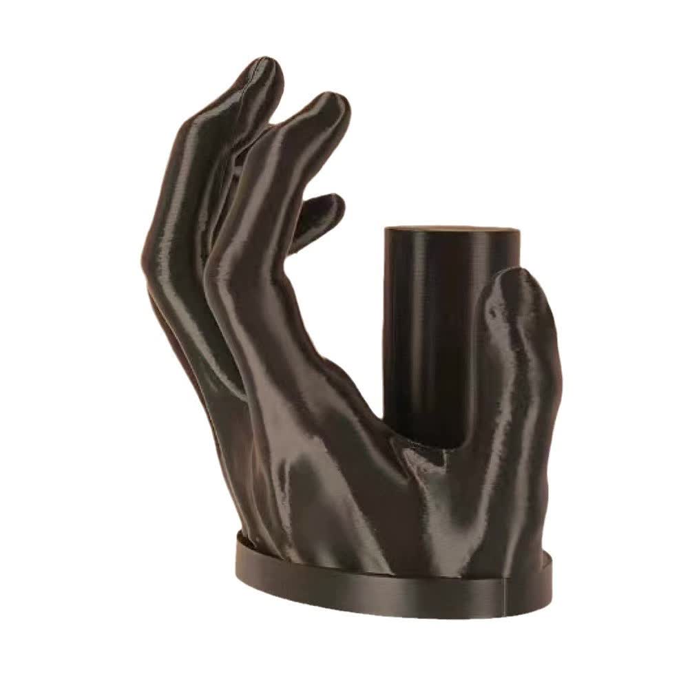 Creative Hand-Shaped Toilet Paper Holder - Unique Wall-Mounted Design view 4