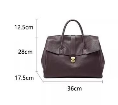 Sophisticated Ladies' Briefcase Tote Bag - High-End Business & Everyday view 3