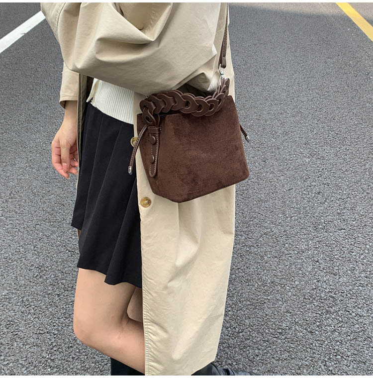 Coffee Retro Maillard Brown Mini Bag - 2025 New Casual Versatile Women's view 4