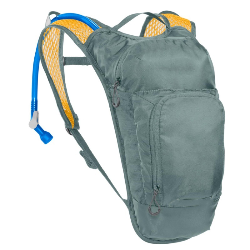 Green Compact Hydration Backpack Lightweight Cycling Daypack for MTB and