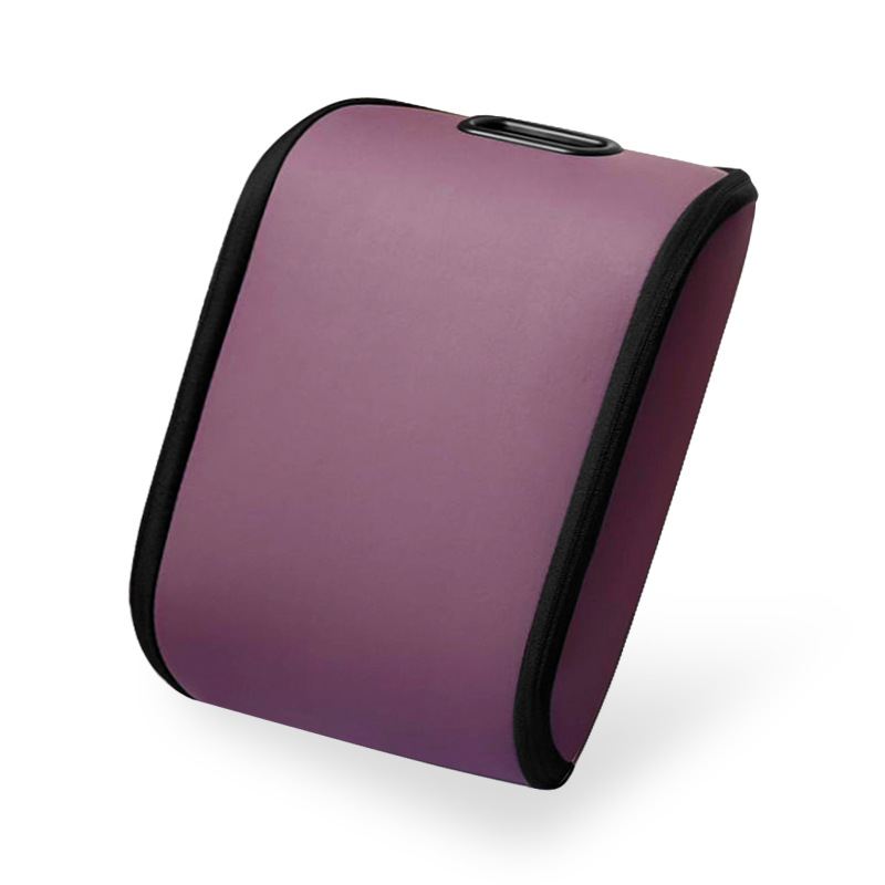 Purple Premium Car Shoe Storage Box PVC Leather Travel Sneaker Case Boot — image 1