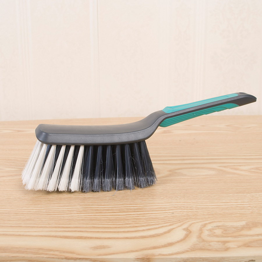 2-Piece Handheld Dustpan and Brush Set Mini Broom with Soft Rubber Lip for view 3