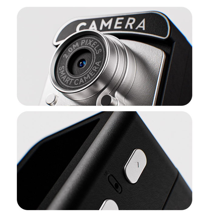 Retro Design Mini Digital Thumb Camera for Students - 2.0MP Video Recording view 8