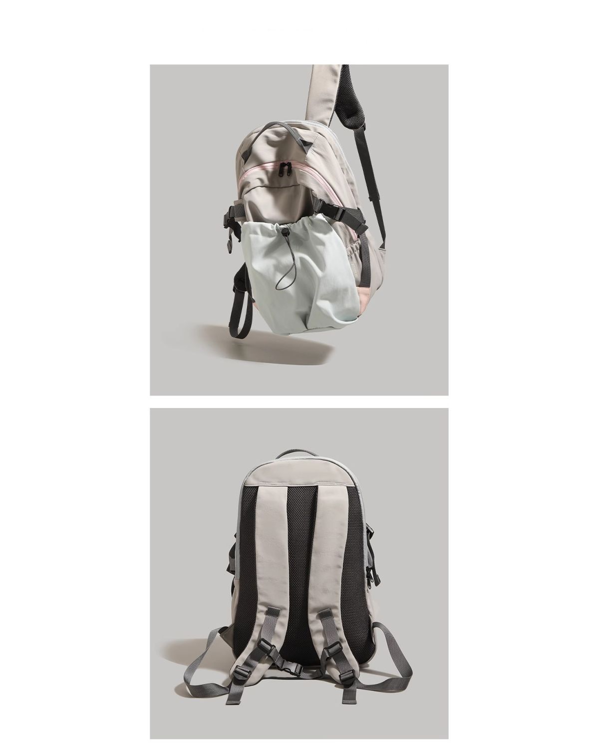 Red Minimalist Laptop Backpack Large Capacity 43cm for Men and Women - Unisex view 2
