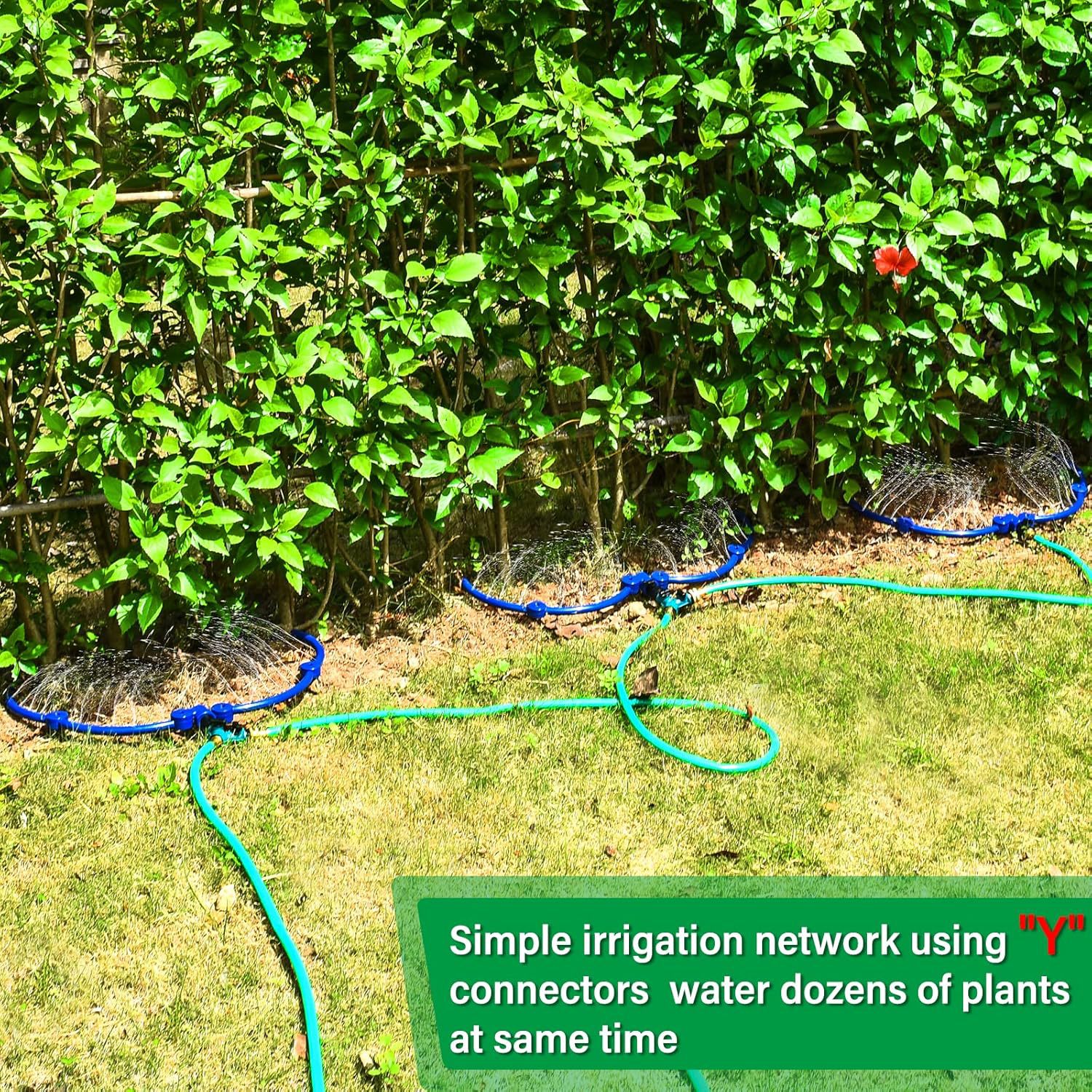 Adjustable Tree Ring Sprinkler for Deep Root Irrigation - 13 to 37 Inch view 4
