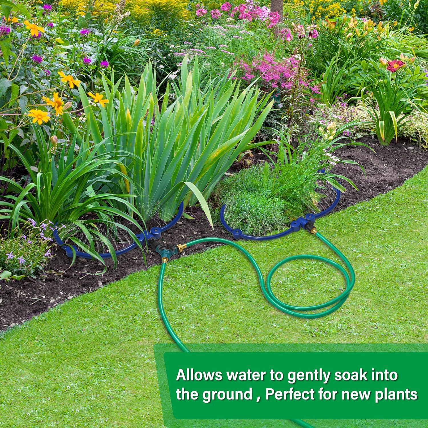 Adjustable Tree Ring Sprinkler for Deep Root Irrigation - 13 to 37 Inch view 5