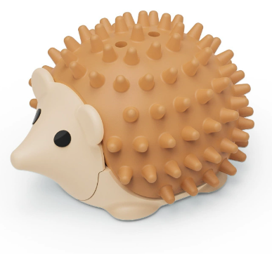 Coffee 4 Pack Hedgehog Catnip Toys Self Grooming Face Scratcher & Teething