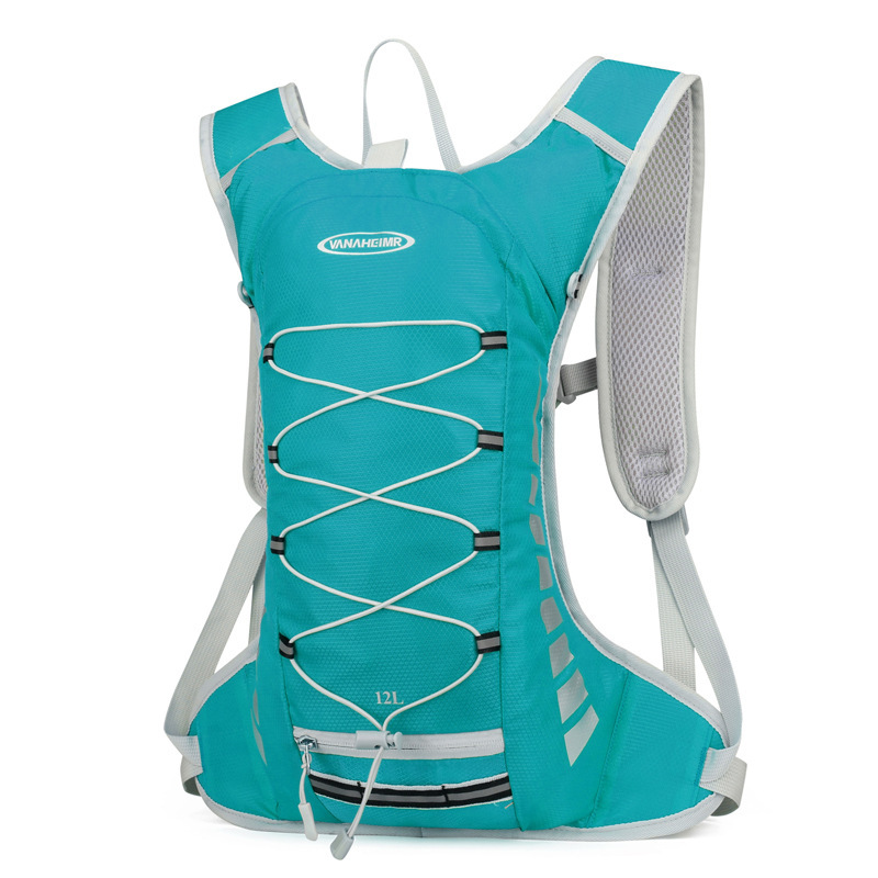 Green Lightweight Outdoor Sports Backpack Breathable Hiking Daypack Compact