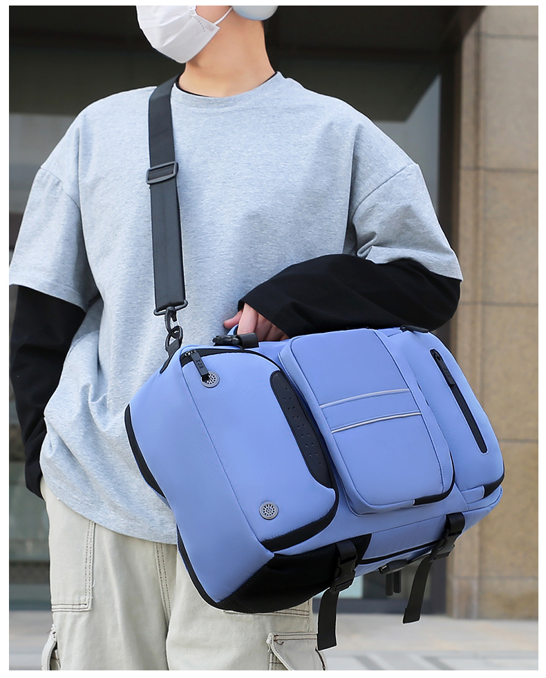 Large Capacity Convertible Travel Backpack - 16" Laptop Compartment view 3