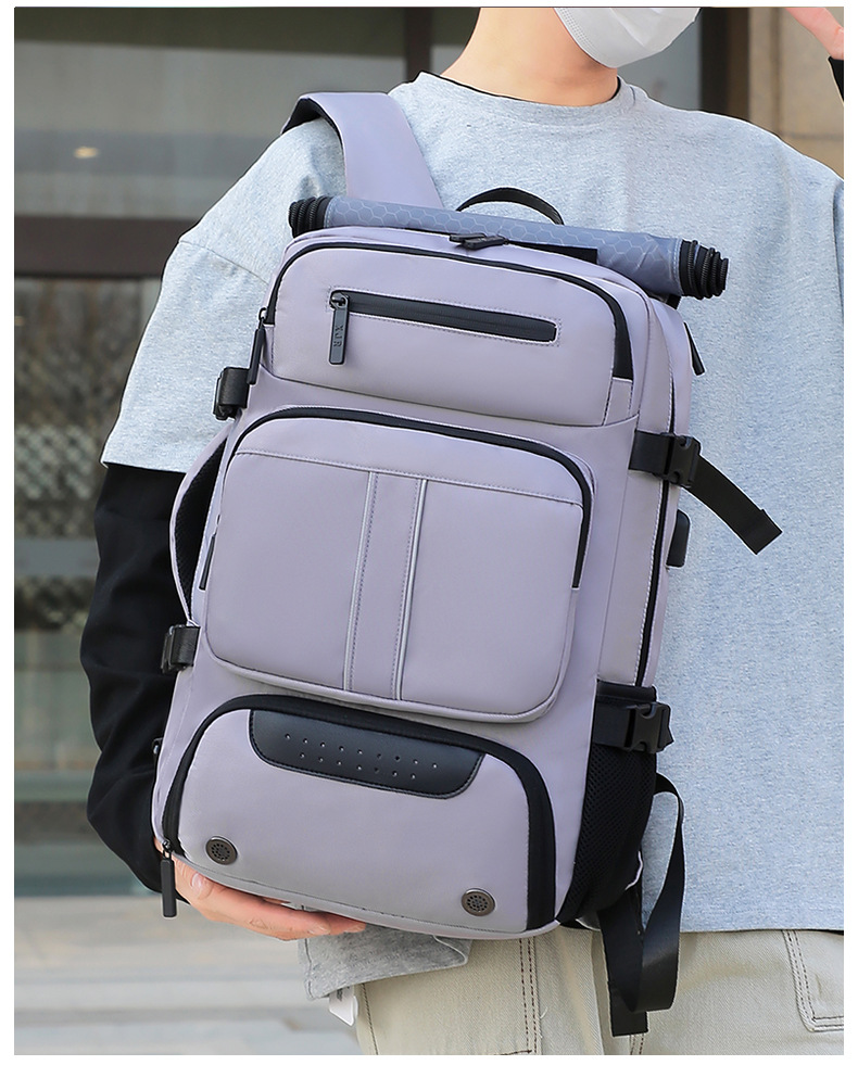 Large Capacity Convertible Travel Backpack - 16" Laptop Compartment view 5