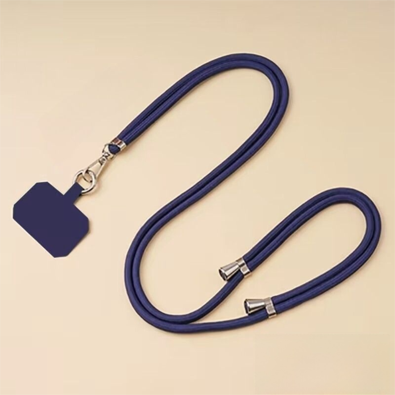 3-Pack Adjustable Blue Crossbody Phone Lanyards – Dual Wear Modes
