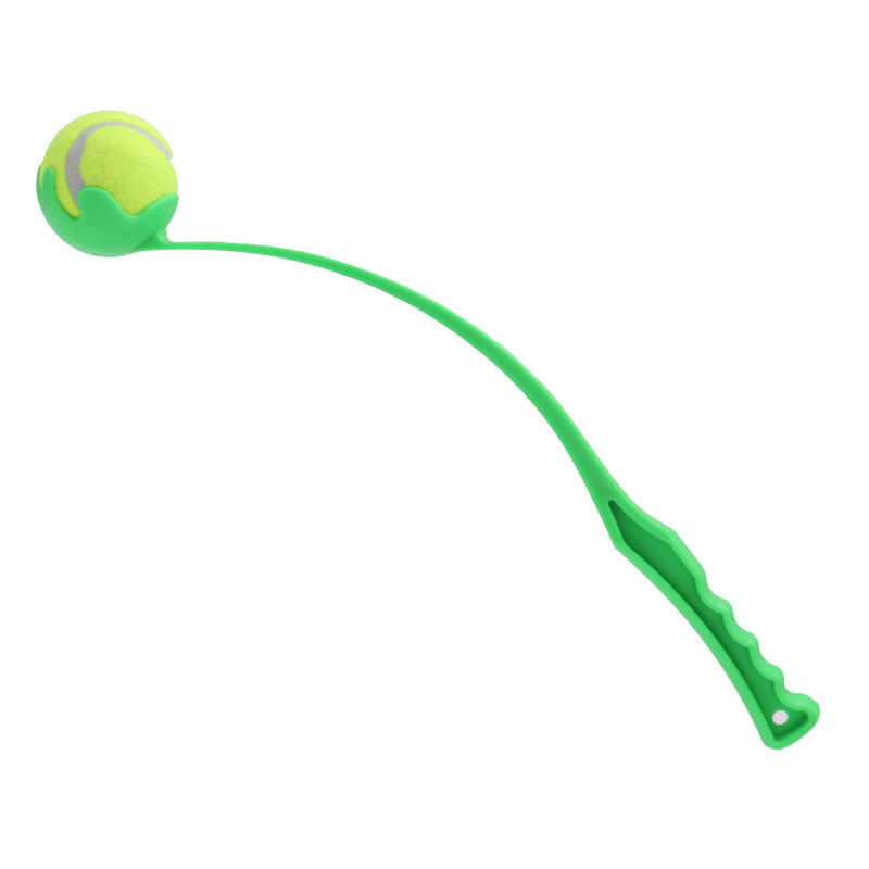 3-Pack Blue PP Dog Tennis Ball Launcher Stick(48 × 8 CM) - Manual Fetch