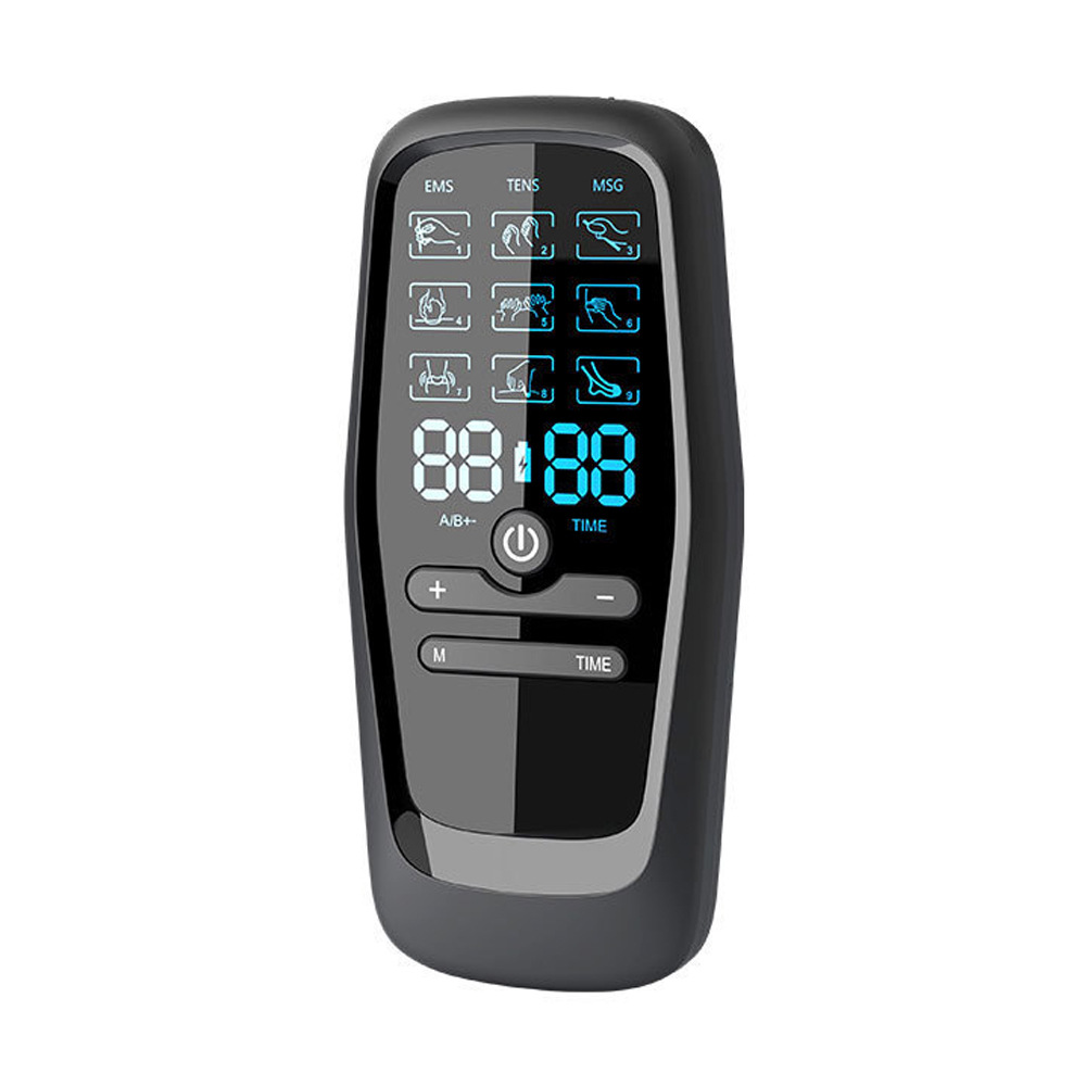 Dual Channel EMS TENS Microcurrent Massager Device with 9 Modes Pain Relief view 5
