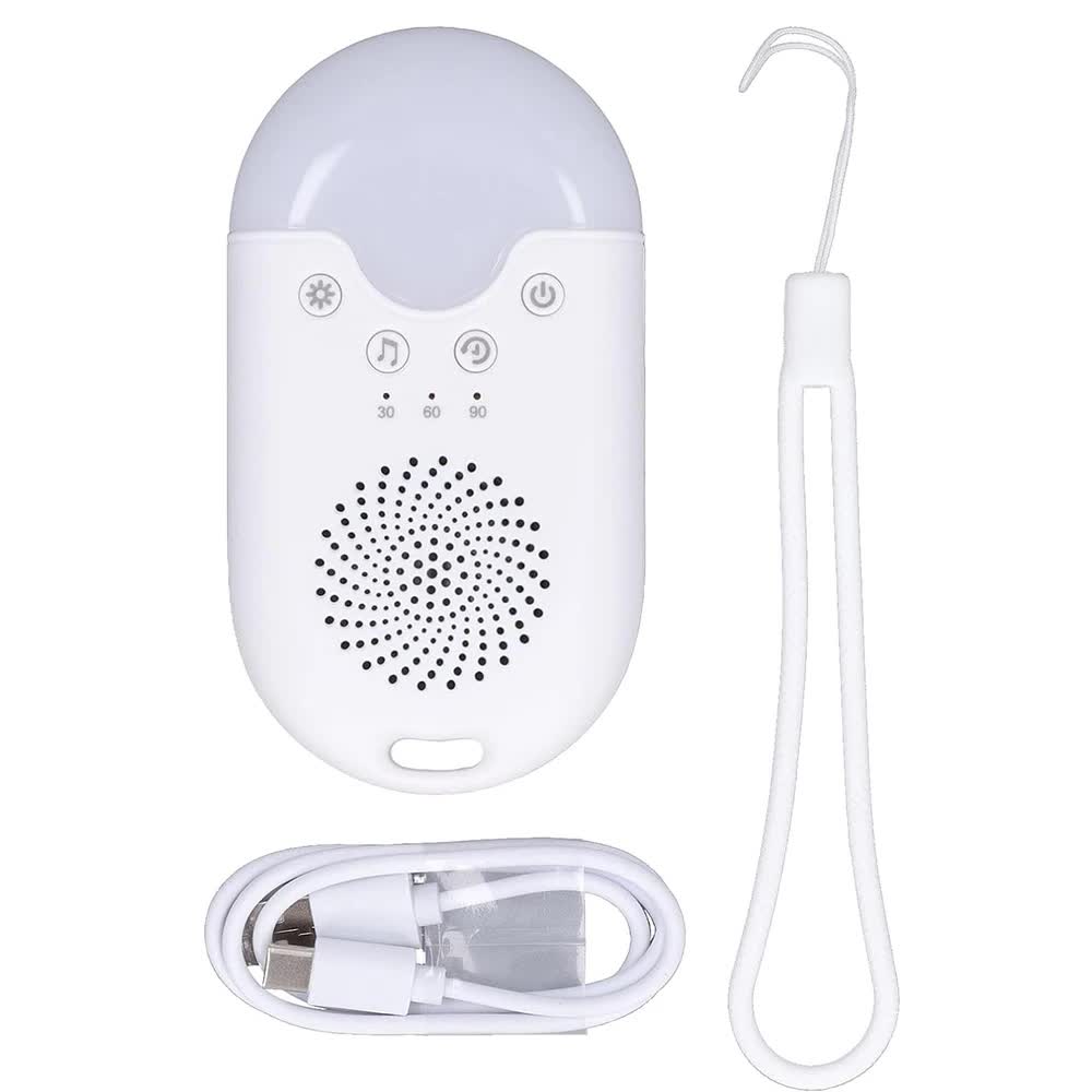 Portable Baby Sleep White Noise Machine(12.5*7*3.5 CM) With Soothing Sounds